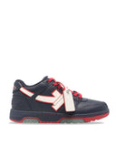 Sneakers OFF WHITE, Out Of Office arrow-detail sneakers, dark blue