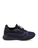 Sneakers STEFANO RICCI, Logo Insert, Elegant Design, Blue