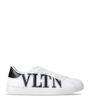 Sneakers VALENTINO, Open Leather, Alb