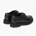 GNV Shoes, Brogue Style, Sturdy Sole Detail, Black