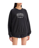 Hanorac GANNI, Text Print, Black