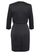 Rochie ELISABETTA FRANCHI, DRESS WITH JACKET, Negru