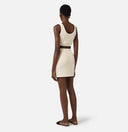 Bustiera ELISABETTA FRANCHI, Top in bouclé chenille fabric with contrasting details
