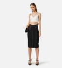 Top ELISABETTA FRANCHI, Top in 3D knit fabric