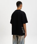 Tricou AMIRI, Blue T-shirt with a logo, Black