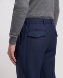 Pantaloni PINI PARMA, Como trousers, Bleumarin