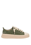 Sneakers RHUN Treble 2020, Green Suede