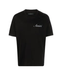 TRICOU AMIRI, Script Logo Tee Black