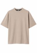 Tricou JACQUEMUS, Rond Carré T-shirt, Beige