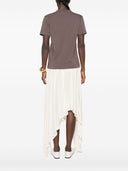 Tricou JACQUEMUS, Gros Grain MC cropped short-sleeve, Maro 5