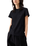 TRICOU JACQUEMUS,The Gros Grain short-sleeve, Black