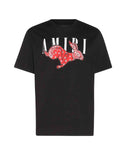 Tricou Amiri, Black, Rabbit Print