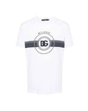 Tricou DOLCE&GABBANA, Tricou cu imprimeu DG, White