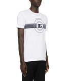 Tricou DOLCE&GABBANA, Tricou cu imprimeu DG, White