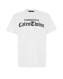 Tricou DSQUARED2, Caten Twins Cool  White