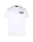 Tricou DSQUARED2, Ceresio 9 Logo, Alb