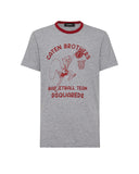 Tricou DSQUARED2, Cool Fit, Basketball Team, Grey