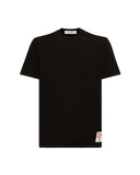 Tricou GOLDEN GOOSE, Logo patch T-shirt,Regular fit