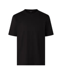 Tricou Zegna, Fine Knit, Cotton, Black