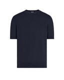 Tricou Zegna, Navy Blue Premium Cotton