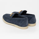 Loafers STEFANO RICCI, Suede Black Slip-On, UC64G2242SDPB013