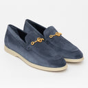 Loafers STEFANO RICCI, Suede Black Slip-On, UC64G2242SDPB013