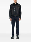 Jeans Zegna, Logo Patch, Bleumarin