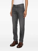 Jeans ZENGA, City jeans, slim-fit jeans, Gri