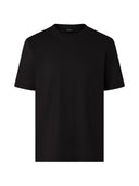 Tricou ZEGNA, piqué cotton T-shirt Negru