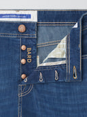 Jeans JACOB COHEN, Bard Mid Blue, Albastru