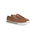 Sneakers STEFANO RICCI, Suede, Calfshin Leather, Brown