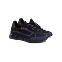 Sneakers STEFANO RICCI, Logo Insert, Elegant Design, Blue