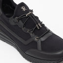 Sneakers STEFANO RICCI,  Modern Lacing System, Black