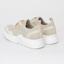 Sneakers STEFANO RICCI, Logo Insert, Bej