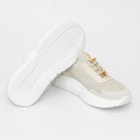 Sneakers STEFANO RICCI, Logo Insert, Bej