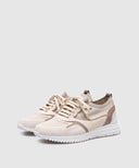 Sneakers STEFANO RICCI, Suede, Running Design, Beige