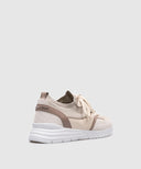Sneakers STEFANO RICCI, Suede, Running Design, Beige
