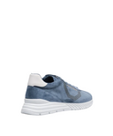 Sneakers STEFANO RICCI, Suede, Logo Accessory, Blue