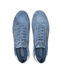 Sneakers STEFANO RICCI, Suede, Logo Accessory, Blue