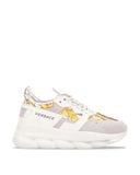 Sneakers VERSACE, Chain Reaction V2 Barocco, Gri