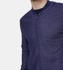 Hanorac PALZILERI, Zip-up Cotton-blend Sweatshirt