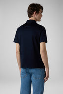 Tricou PAL ZILERI, Guler Polo, Bleumarin