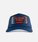 Sapca JOHN HATTER & CO, You Had Me At Hello, Navy