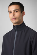 Jacheta PAL ZILERI, Soft Shell Bomber, Navy Blue