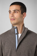 Pulover PAL ZILERI, Wool, Classic, Grey