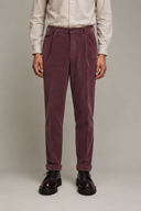 Pantaloni L.B.M. 1911 Carrot Fit – Burgundy