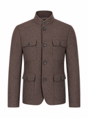 Jacheta GRAN SASSO,flannel wool - Maro