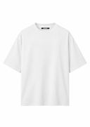 Tricou JACQUEMUS, Rond Carré T-shirt, Alb