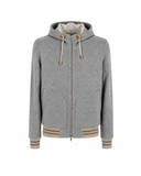 Jacheta L.B.M 1911, Zip Detail, Wool, Gri