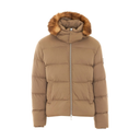 Geaca Moose Knuckles, Everest Fur Hood Puffer Jacket, Beige